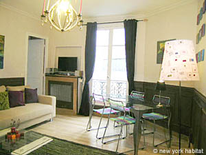 Paris T2 appartements location vacances - s&eacute;jour (PA-3668) photo 1 de 7