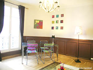 Paris T2 appartements location vacances - s&eacute;jour (PA-3668) photo 2 de 7