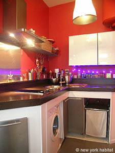Paris Studio/T1 logements location appartements - cuisine (PA-3670) photo 3 de 3