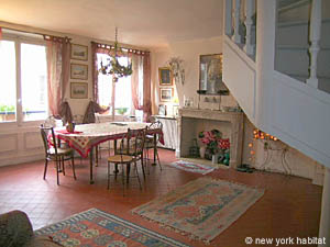 Paris 3 Bedroom - Duplex accommodation - Apartment reference PA-3676