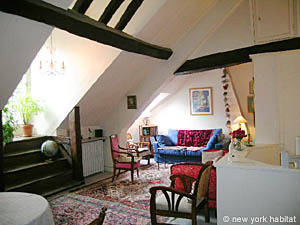 Paris 3 Bedroom - Duplex accommodation - living room 1 (PA-3676) photo 1 of 6