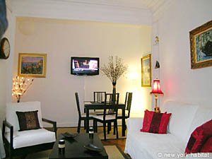 Paris 2 Zimmer ferienwohnung - wohnzimmer (PA-3679) photo 4 von 6