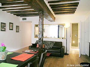 Paris 2 Zimmer ferienwohnung - wohnzimmer (PA-3681) photo 5 von 9