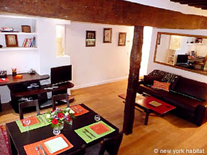 Paris 2 Zimmer ferienwohnung - wohnzimmer (PA-3681) photo 4 von 9
