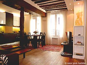 Paris 2 Zimmer ferienwohnung - wohnzimmer (PA-3681) photo 1 von 9
