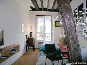Paris Studio accommodation - Apartment reference PA-3682