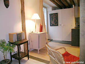 Paris Studio apartment - living room (PA-3685) photo 6 of 9