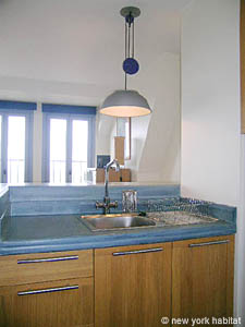 Paris Studio/T1 logements location appartements - cuisine (PA-3689) photo 4 de 4