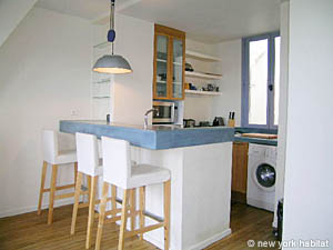 Paris Studio/T1 logements location appartements - cuisine (PA-3689) photo 1 de 4