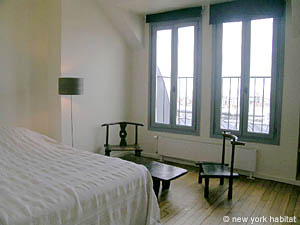 Paris Studio/T1 logements location appartements - s&eacute;jour (PA-3689) photo 4 de 11