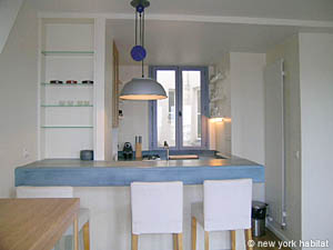 Paris Studio/T1 logements location appartements - s&eacute;jour (PA-3689) photo 7 de 11