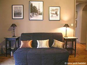 Paris Studio/T1 logements location appartements - chambre (PA-3691) photo 3 de 6