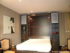 Paris Studio/T1 logements location appartements - s&eacute;jour (PA-3691) photo 5 de 8