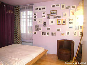 Paris T2 logements location appartements - chambre (PA-3692) photo 3 de 6