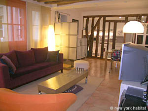 Paris T2 logements location appartements - s&eacute;jour (PA-3692) photo 5 de 9