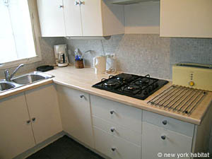 Paris 4 Zimmer wohnungsvermietung - k&uuml;che (PA-3697) photo 3 von 6