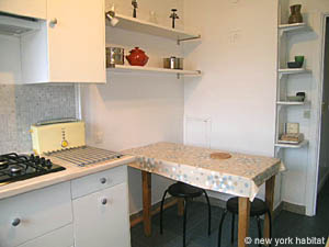 Paris 4 Zimmer wohnungsvermietung - k&uuml;che (PA-3697) photo 4 von 6