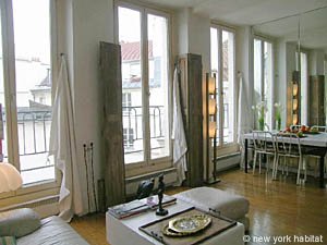 Paris Studio accommodation - living room (PA-3698) photo 6 of 8