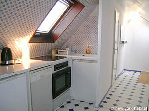 Paris Studio/T1 appartements location vacances - cuisine (PA-3704) photo 3 de 4