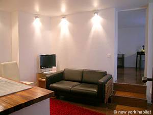 Paris 1 Bedroom accommodation - living room (PA-3718) photo 3 of 6