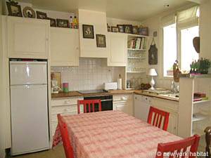 Paris 2 Zimmer wohnungsvermietung - k&uuml;che (PA-3723) photo 1 von 4