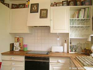 Paris 2 Zimmer wohnungsvermietung - k&uuml;che (PA-3723) photo 3 von 4