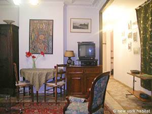 Paris 1 Bedroom apartment - living room (PA-3727) photo 2 of 10