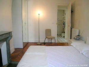Paris 2 Zimmer wohnungsvermietung - schlafzimmer (PA-3735) photo 2 von 3