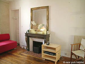Paris 2 Zimmer wohnungsvermietung - wohnzimmer (PA-3735) photo 2 von 9