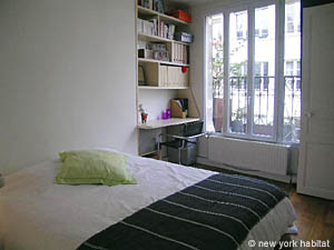 Par&iacute;s 2 Dormitorios apartamento - dormitorio 1 (PA-3738) photo 1 de 3