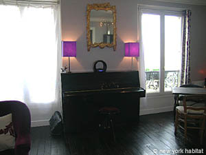 Paris 1 Bedroom apartment - living room (PA-3740) photo 6 of 8
