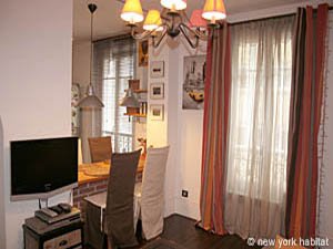 Paris Studiowohnung wohnungsvermietung - wohnzimmer (PA-3746) photo 3 von 5
