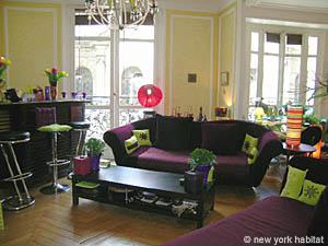Par&iacute;s 2 Dormitorios alojamiento - sala 2 (PA-3748) photo 2 de 5