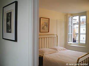 Par&iacute;s 1 Dormitorio apartamento - dormitorio (PA-3756) photo 1 de 4