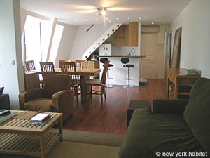 Paris 3 Zimmer - Duplex ferienwohnung - wohnzimmer (PA-3759) photo 6 von 8