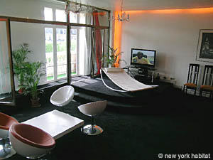 Paris Studio mit Alkoven - Loft ferienwohnung - Wohnungsnummer PA-3772