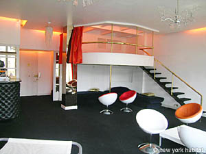 Paris Studio mit Alkoven - Loft ferienwohnung - wohnzimmer (PA-3772) photo 4 von 20