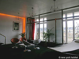 Paris Studio mit Alkoven - Loft ferienwohnung - wohnzimmer (PA-3772) photo 15 von 20