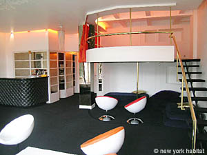 Paris Studio mit Alkoven - Loft ferienwohnung - wohnzimmer (PA-3772) photo 3 von 20