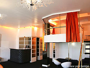 Paris Studio mit Alkoven - Loft ferienwohnung - wohnzimmer (PA-3772) photo 13 von 20