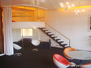 Paris Studio mit Alkoven - Loft ferienwohnung - wohnzimmer (PA-3772) photo 12 von 20