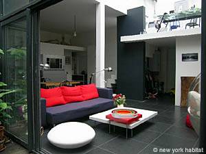 Paris 3 Bedroom - Loft accommodation - living room (PA-3776) photo 10 of 11