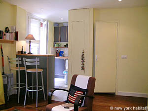 Paris Studio/T1 appartements location vacances - s&eacute;jour (PA-3778) photo 3 de 5