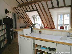 Paris 1 Bedroom accommodation - kitchen (PA-3780) photo 1 of 3