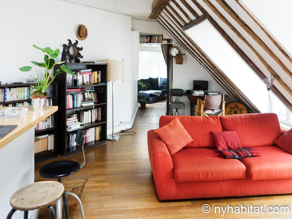 Paris 1 Bedroom accommodation - Apartment reference PA-3780