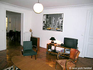 Paris T3 logements location appartements - s&eacute;jour (PA-3798) photo 6 de 8