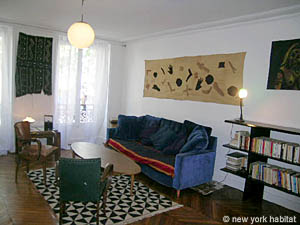 Paris T3 logements location appartements - s&eacute;jour (PA-3798) photo 2 de 8