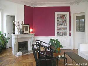 Paris 2 Bedroom apartment - living room (PA-3799) photo 2 of 7
