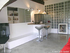 Paris Studio apartment - living room (PA-3806) photo 2 of 6