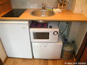 Paris Studio/T1 logements location appartements - cuisine (PA-3826) photo 4 de 4